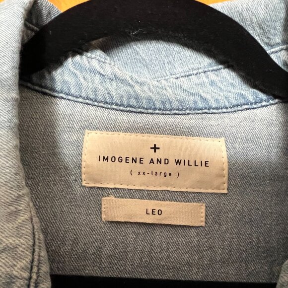 imogene and willie Leo Washed Pearl Snap - Picture 3 of 3